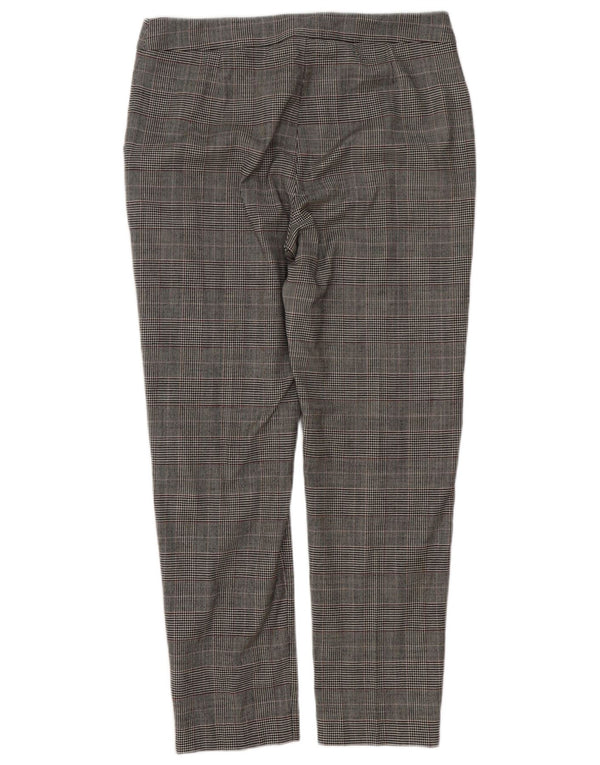 Hobbs ženske hlače sa suženim odijelom UK 12 Srednje W32 L28 Siva Houndstooth