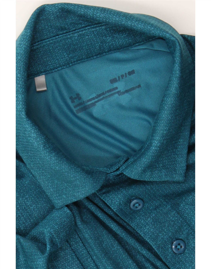 Under Armour muška polo majica Heat Gear Mala plava