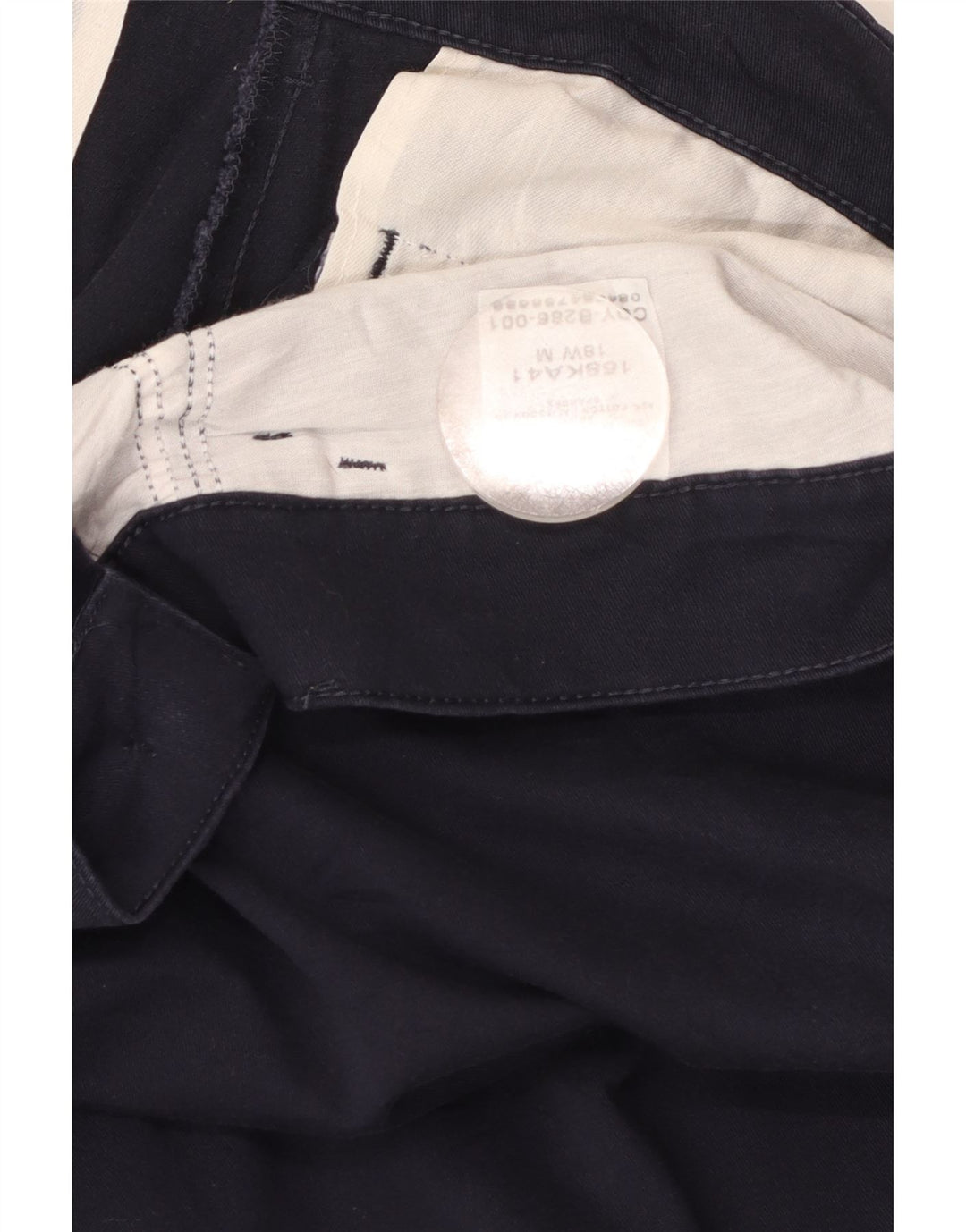 LEE Ženske ravne ležerne hlače US 18 2XL W40 L31 tamnoplavi pamuk