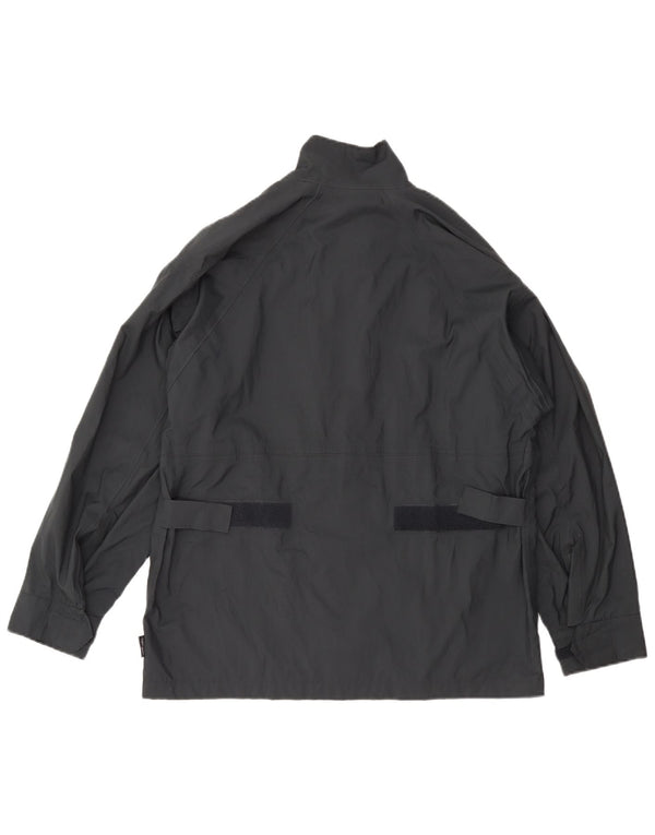 Adidas velika ženska kišna jakna UK 12 srednje sivi poliester