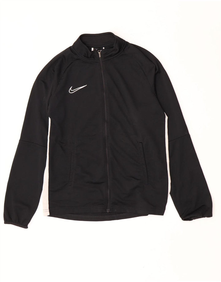 Nike Boys Trenirka Gornja jakna 13-14 godina XL crna poliesterska boja