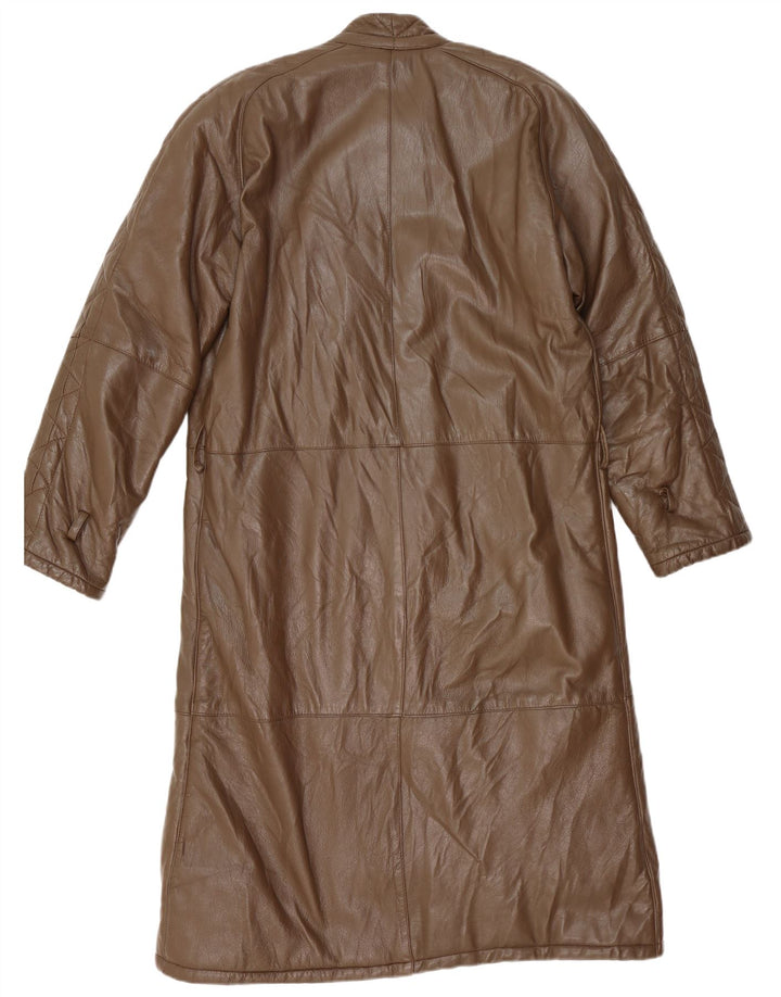 VINTAGE muški kožni kaput UK 38 Srednje smeđa