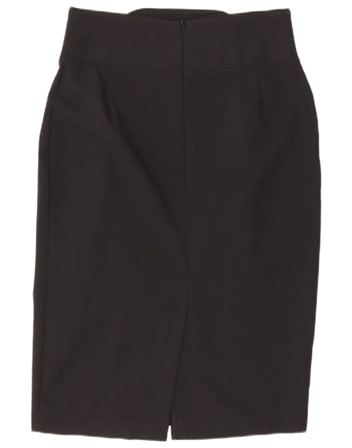 Marks & Spencer ženska pencil suknja UK 10 mala W26 crni poliester