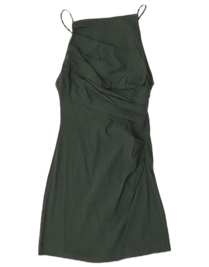 Zara ženski sarafan UK 8 Small Green