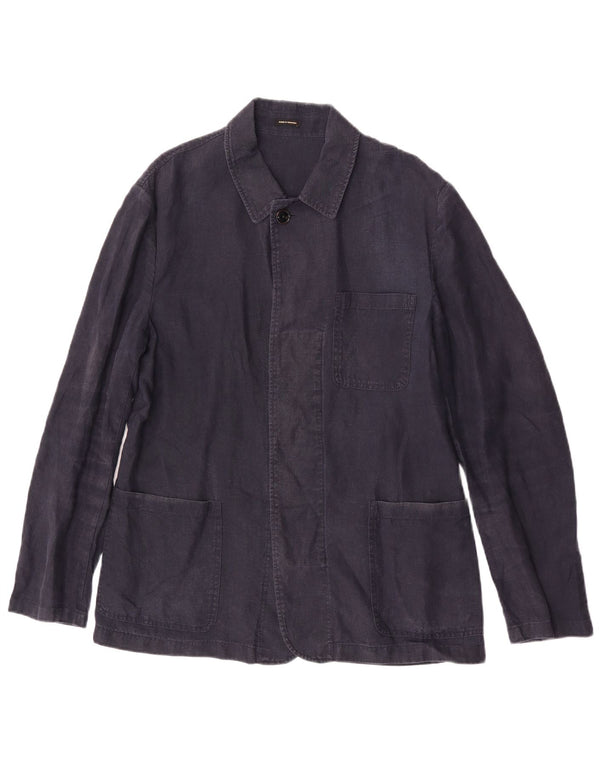 Massimo Dutti muška pomoćna jakna UK 40 Large Navy Blue Lan