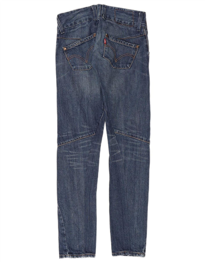 Levi's ženske uske traperice W26 L32 plavi pamuk