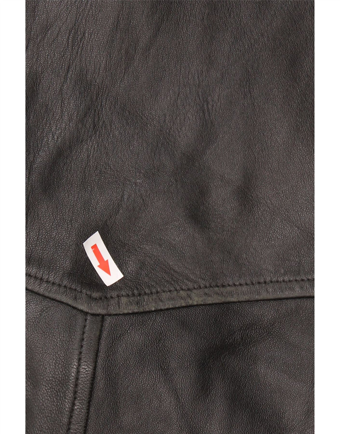 VINTAGE muška kožna jakna UK 42 XL crna koža