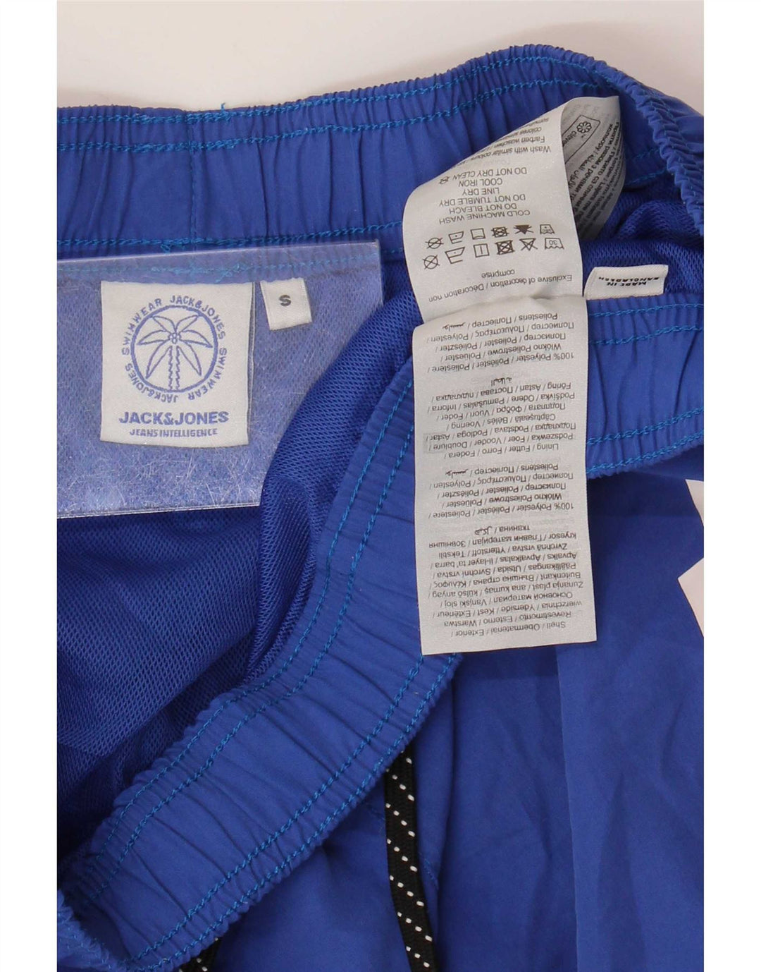 Jack & Jones, male plave kratke hlače za kupanje od poliestera