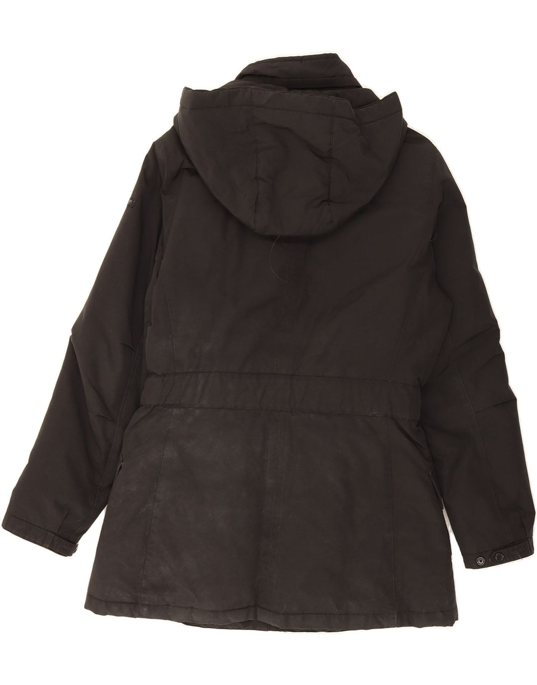 WOOLRICH Womens Hooded Padded Jacket UK 18 XL Black Vintage Woolrich and Second-Hand Woolrich from Messina Hembry 