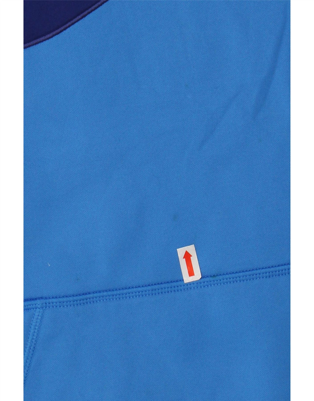 NIKE Ženska majica s kapuljačom s grafičkim motivima UK 14 Srednje plavi poliester