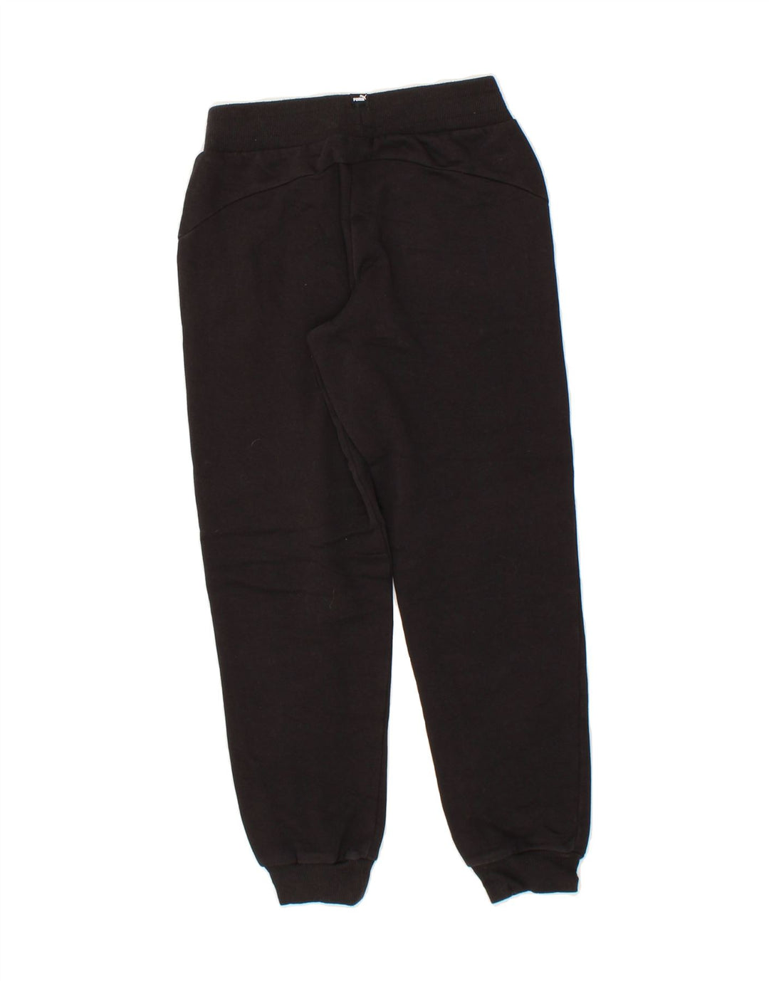 PUMA Boys Tracksuit Trousers Joggers 9-10 Years Medium  Black Vintage Puma and Second-Hand Puma from Messina Hembry 