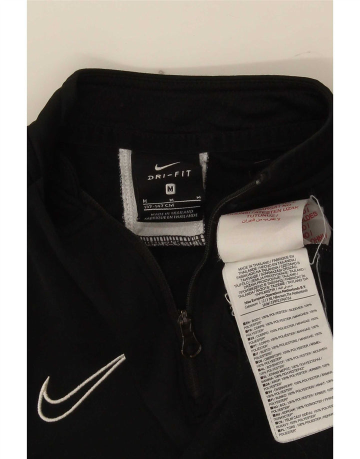 Nike Boys Dri Fit trenirka s patentnim izrezom Gornja jakna 10-11 godina srednje crna