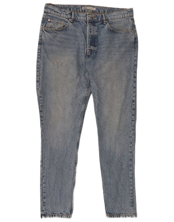 ZARA Muške uske traperice EU 44 Large W34 L32 Plave