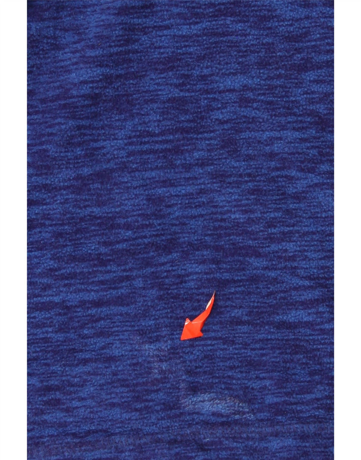 Eddie Bauer Muški džemper od flisa s patentnim izrezom, veliki plavi pjegavi poliester