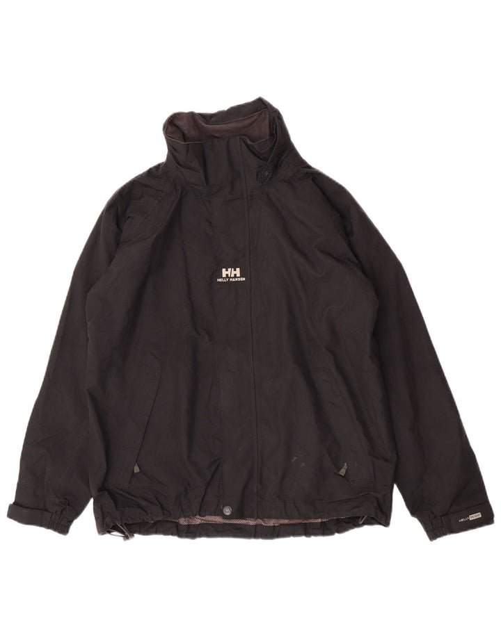 Vjetrovka Helly Hansen za dječake 11-12 godina, crna poliesterska jakna