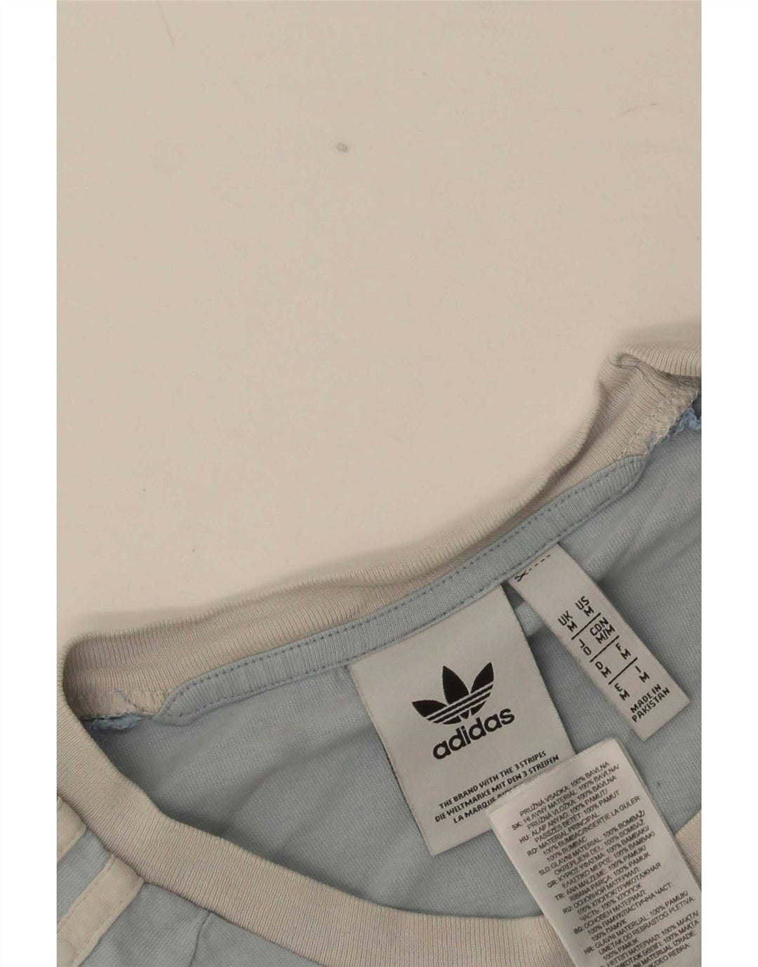 Adidas muška majica kratkih rukava Srednje plavi pamuk