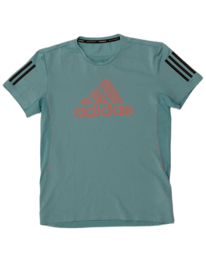 Adidas muška Aeroready majica kratkih rukava srednje tirkizne boje od poliestera