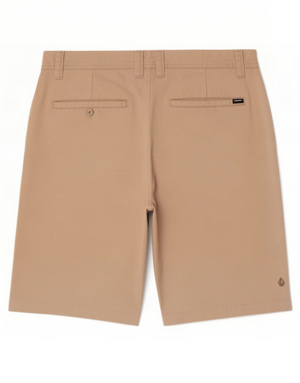 Volcom muške chino kratke hlače velike W36 bež poliester
