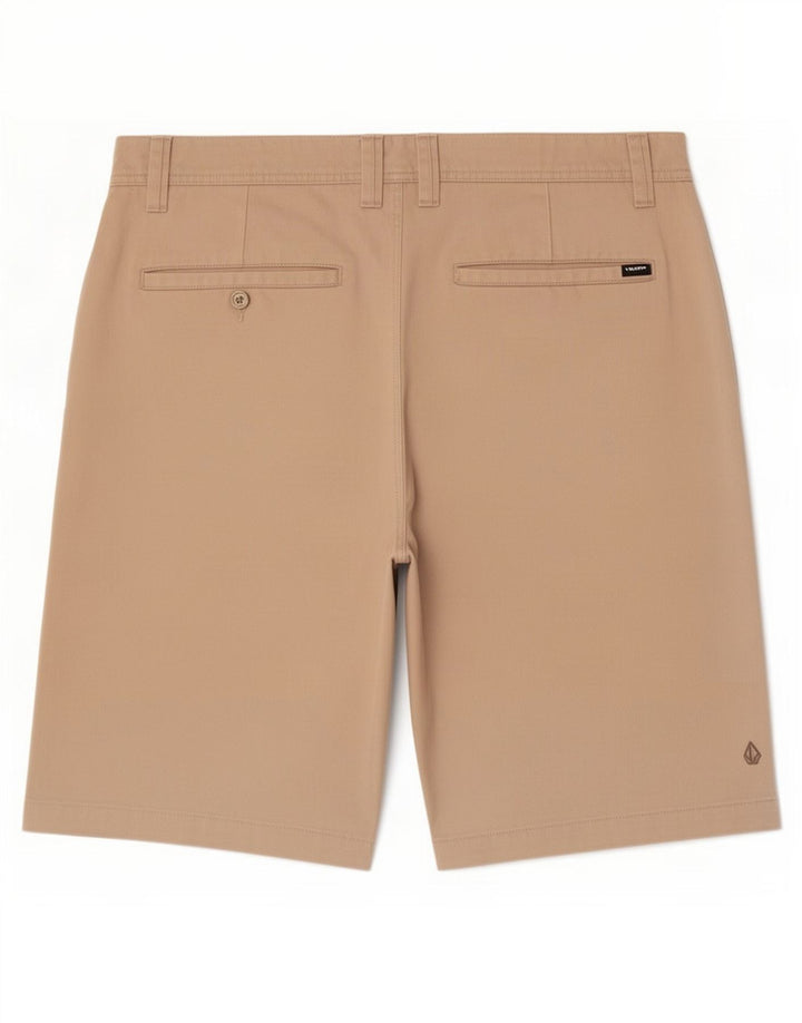 Volcom muške chino kratke hlače velike W36 bež poliester