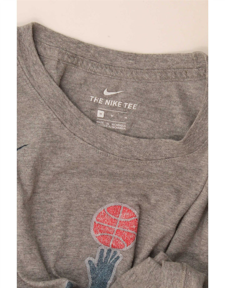 Nike muška majica kratkih rukava Washington Wizards Graphic srednje siva
