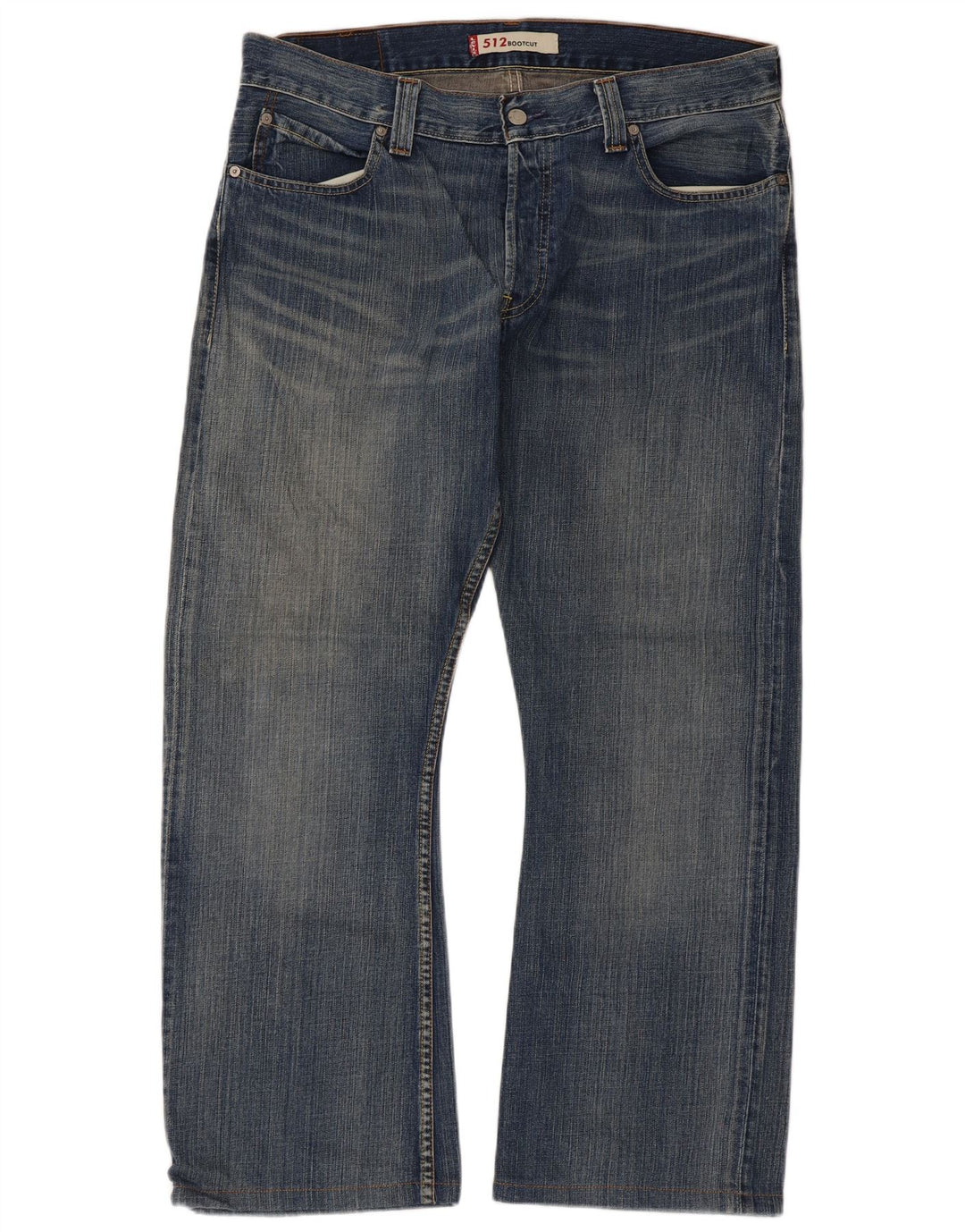 Levi's muške 512 Bootcut traperice W38 L29 Plave