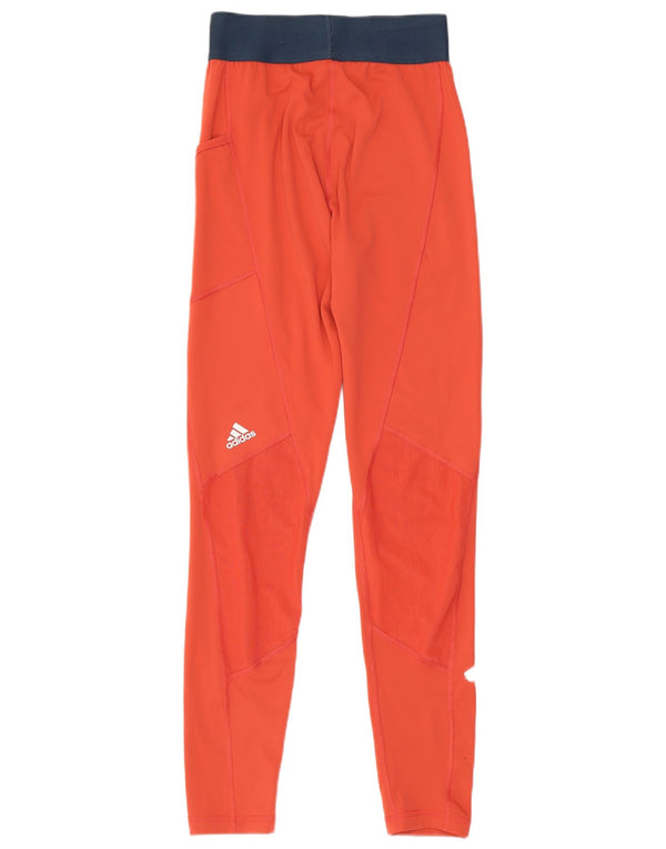 Adidas ženske grafičke tajice UK 4/6 XS Crveni poliester