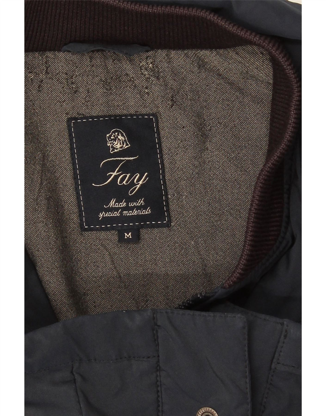 Fay Mens Utility Jacket UK 38 srednje tamnoplava