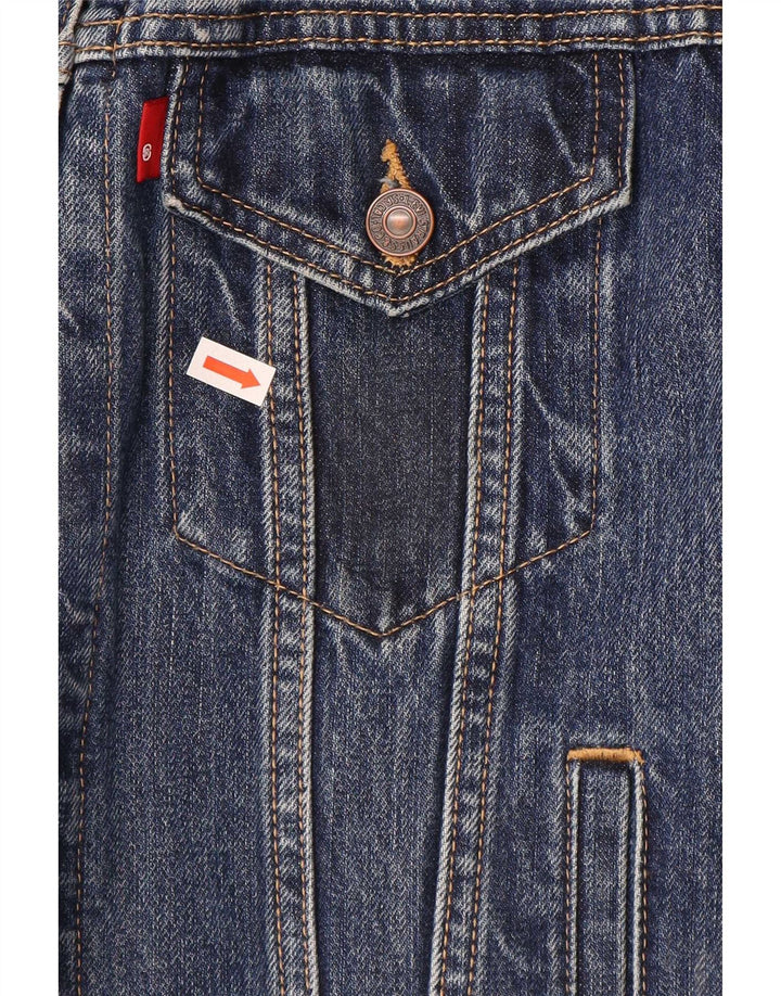 Levi's ženska traper jakna UK 14 srednje plavi pamuk