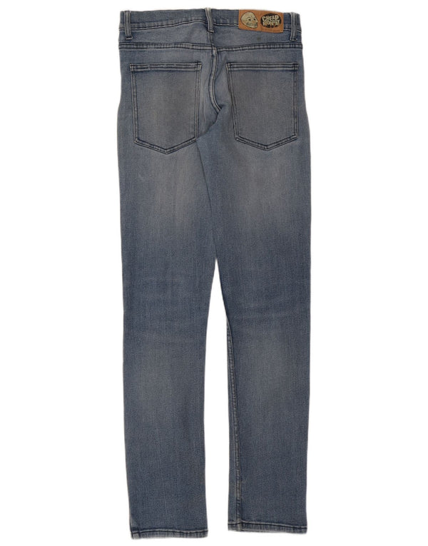 CHEAP MONDAY Ženske uske traperice W32 L34 Plavi pamuk