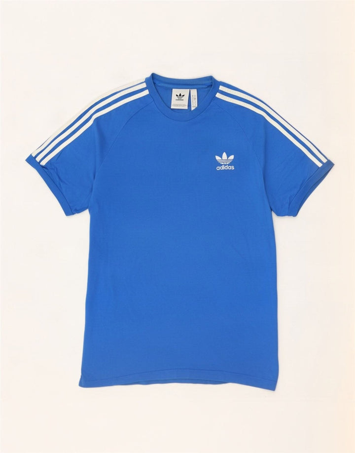 Adidas muška majica kratkih rukava Srednje plavi pamuk