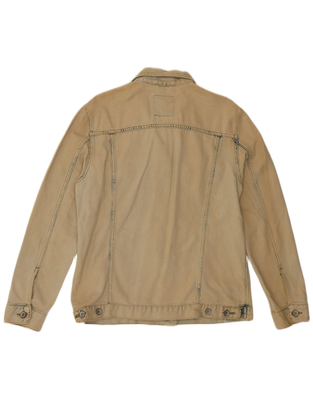SUPERDRY ženska traper jakna UK 10 Mala bež pamuk