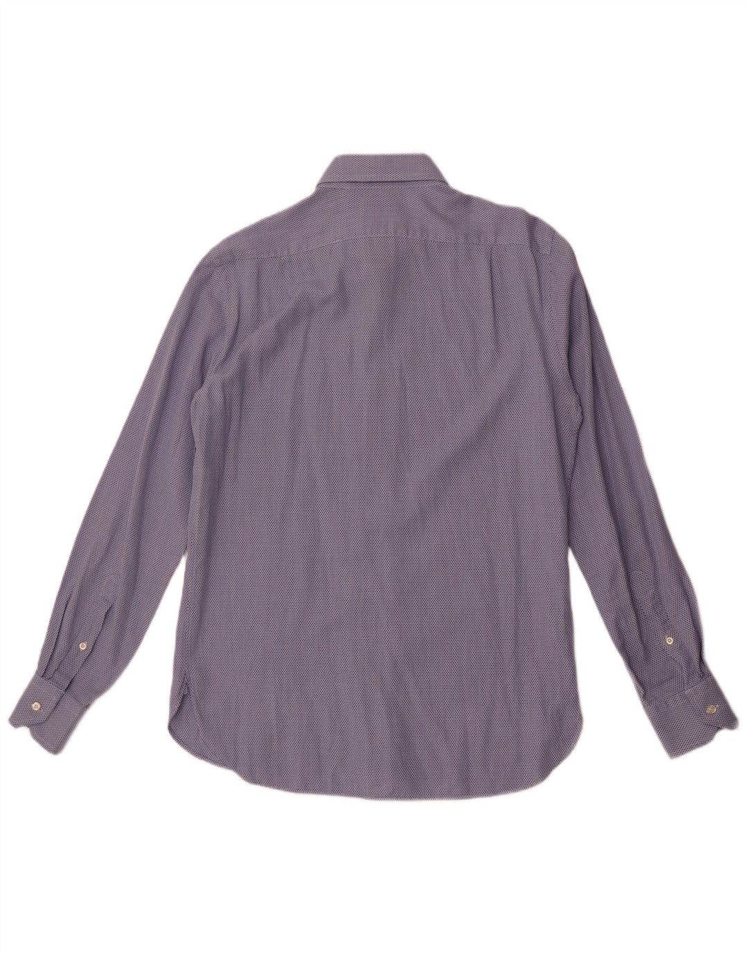 Boggi muška krojena košulja veličina 40 15 3/4 srednje plava geometrijski pamuk