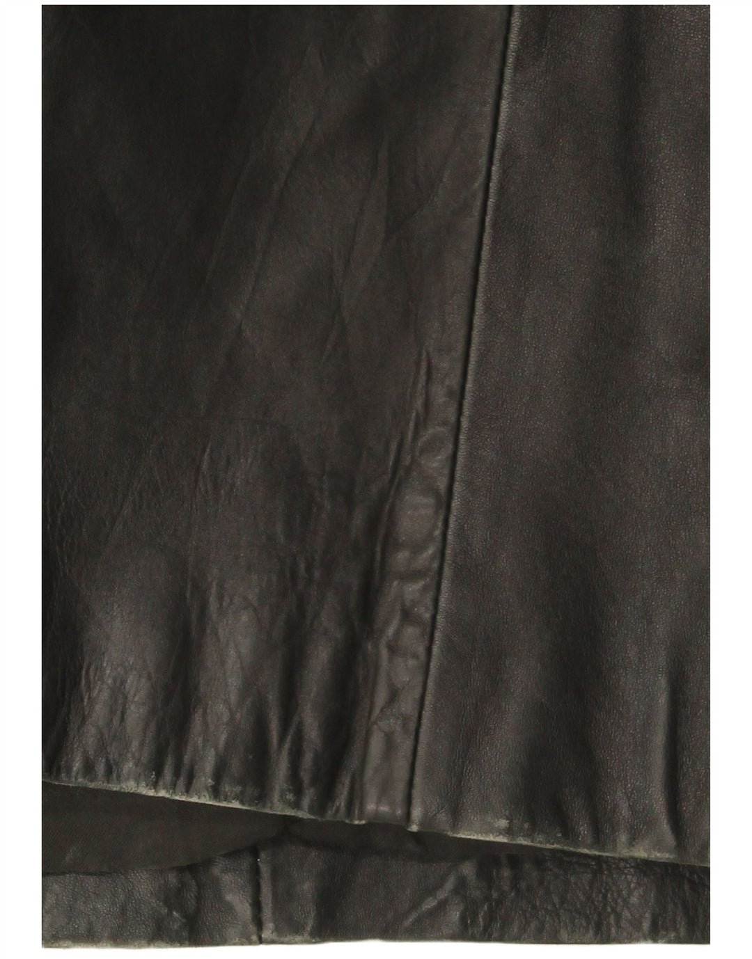 Vintage ženski kožni kaput UK 18 XL crna koža