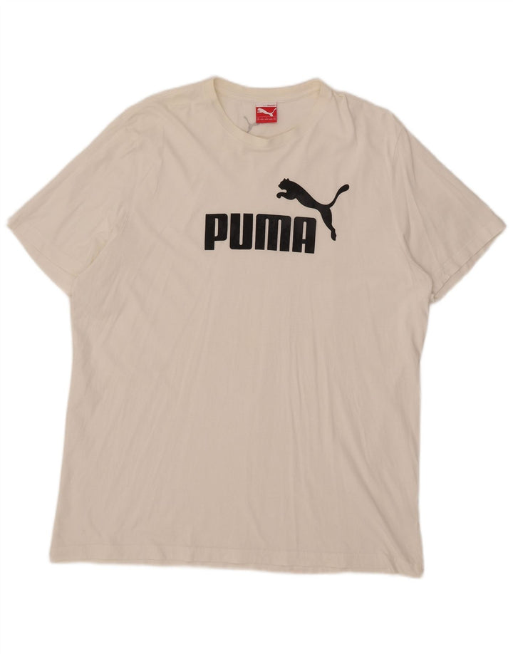 Puma muška majica s grafičkim motivima 2XL bijela