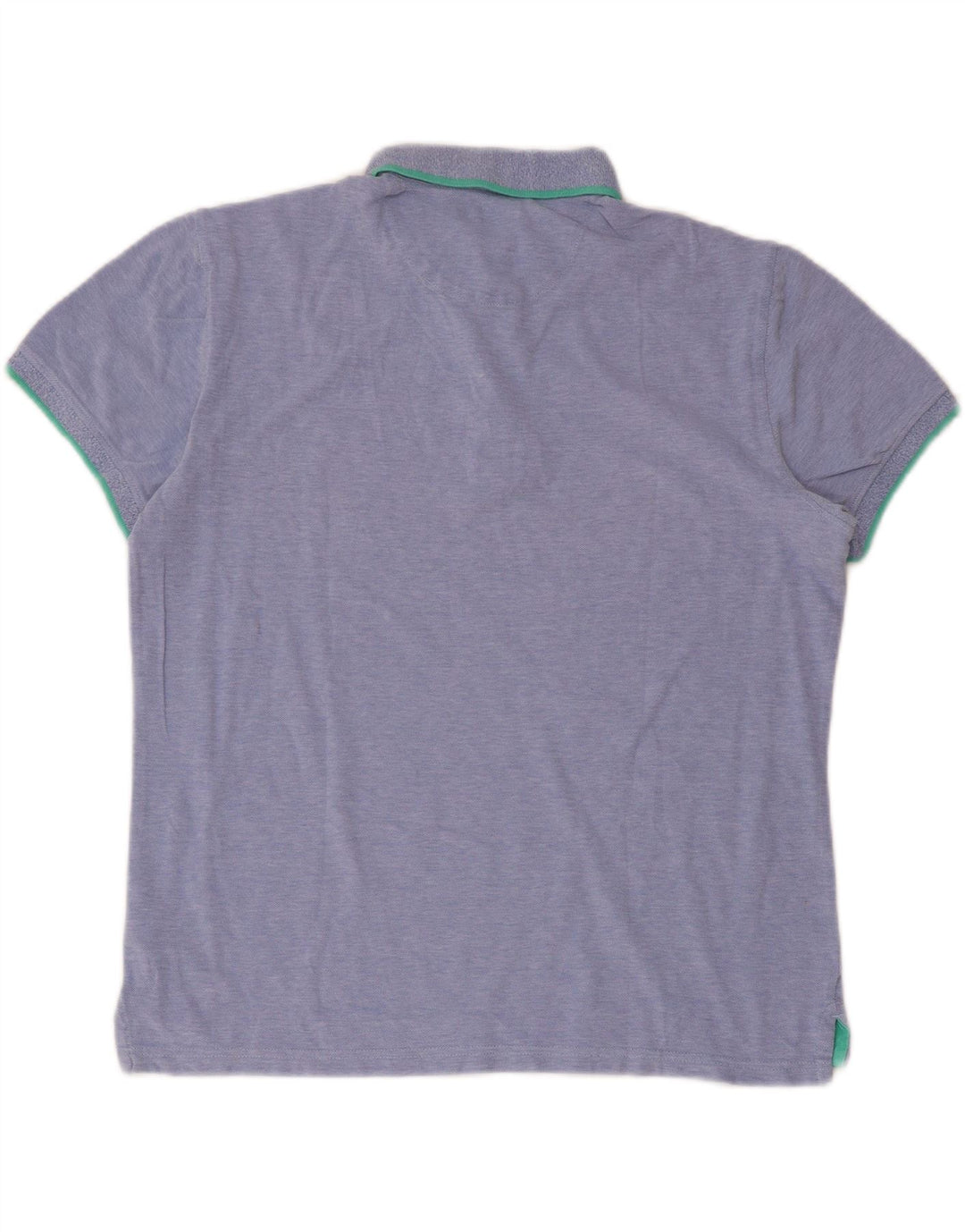 Massimo Dutti muška ležerna polo majica velikog plavog pamuka