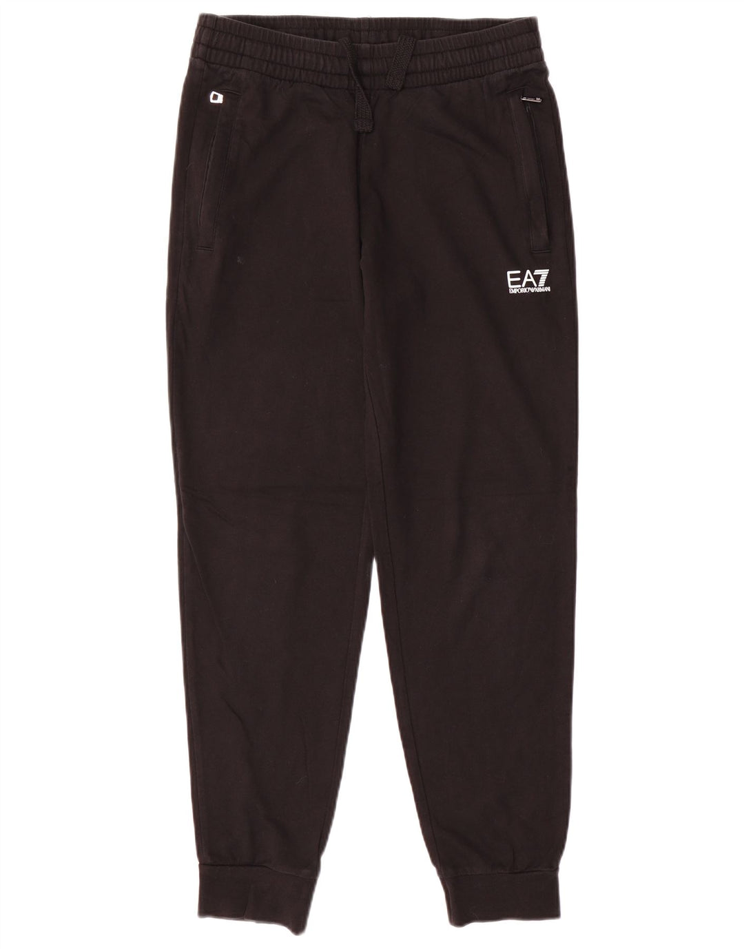 EMPORIO ARMANI Muška trenirka Hlače Joggers Srednje crni pamuk