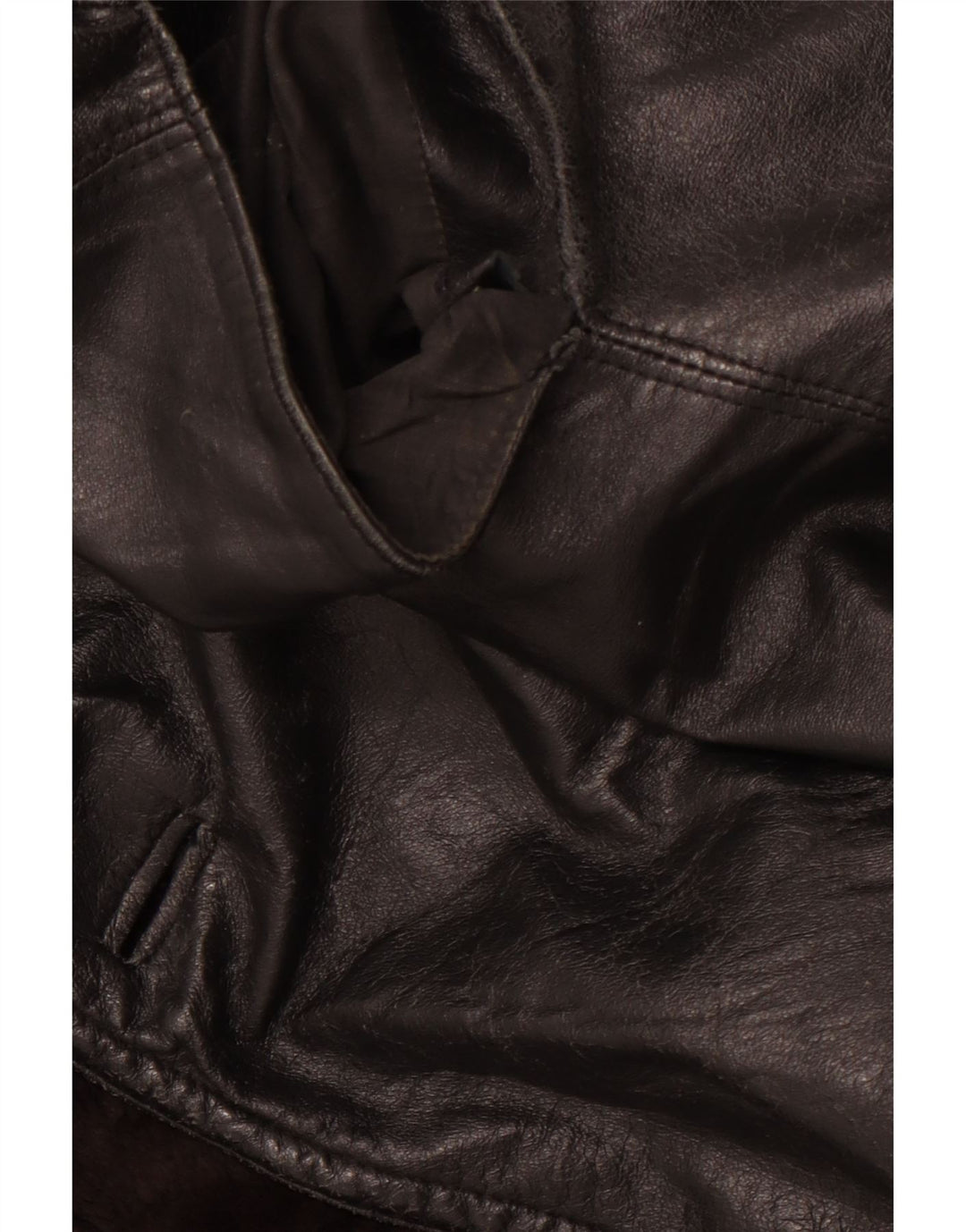 VINTAGE muški kaput s dvostrukim kopčanjem UK 40 veliki crni