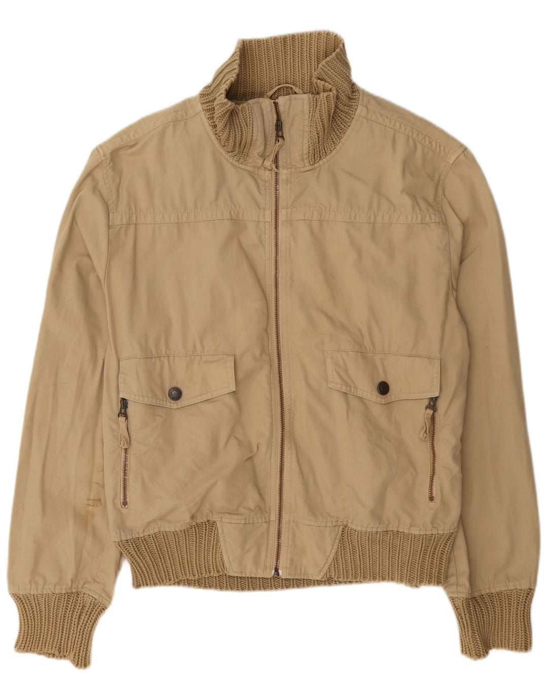 Zara muška bomber jakna UK 42 XL bež pamuk