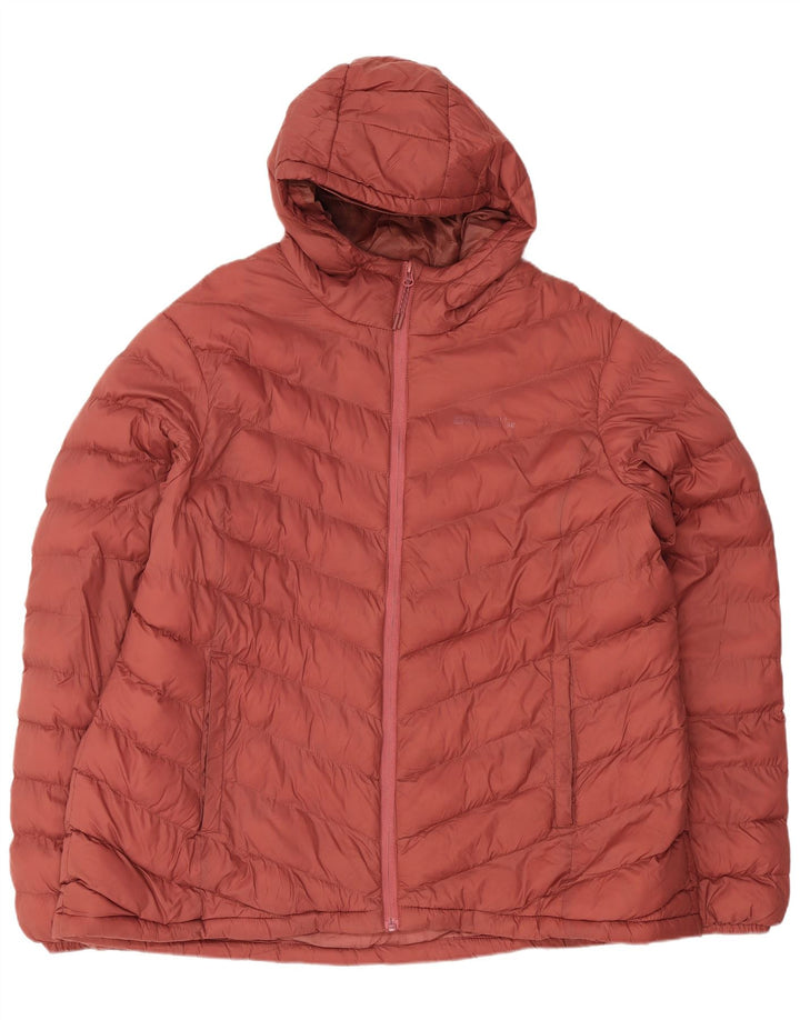 Mountain Warehouse ženska podstavljena jakna UK 18 XL crveni poliamid