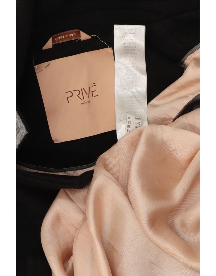 Prive ženski otvoreni preveliki kaput IT 42 srednje crne boje