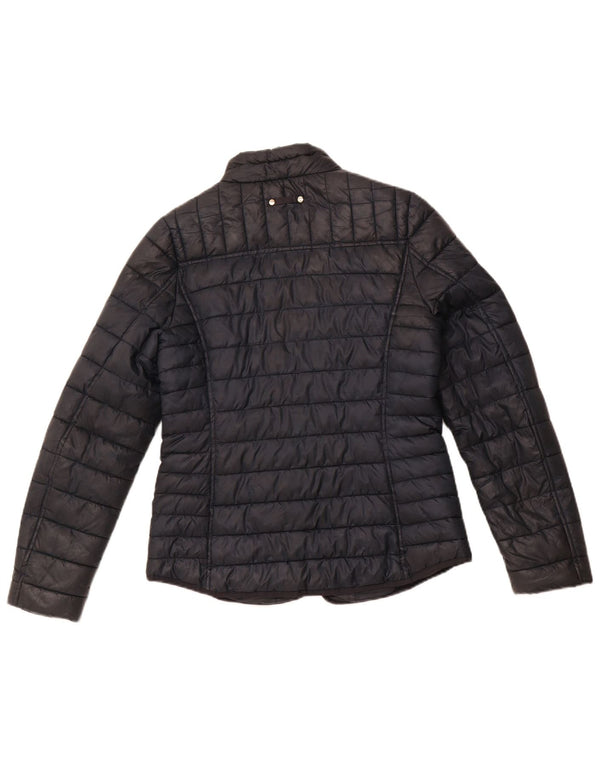 JOULES Ženska podstavljena jakna UK 12 Srednji crni poliester