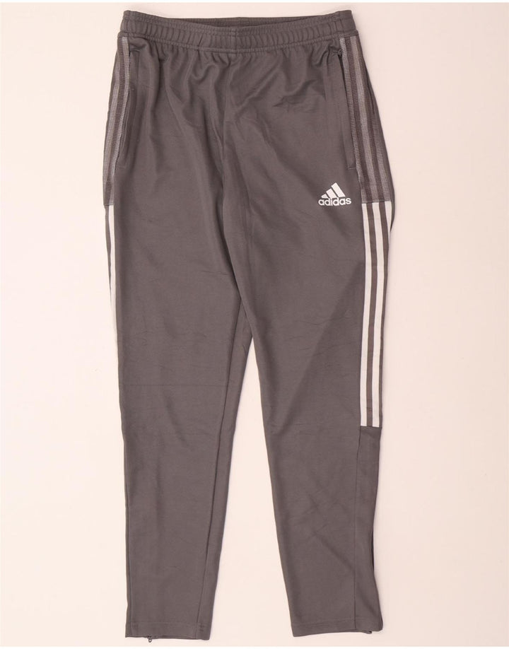 ADIDAS muške Aeroready trenirke srednje sive