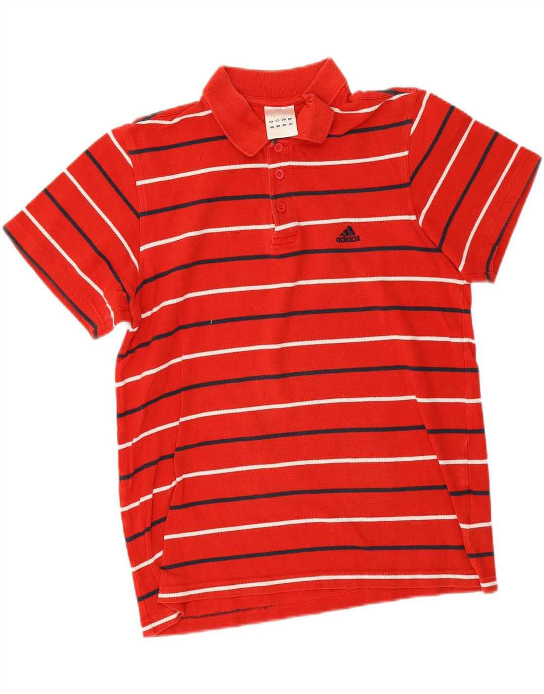 Adidas muška polo majica srednje crvene pruge, pamuk