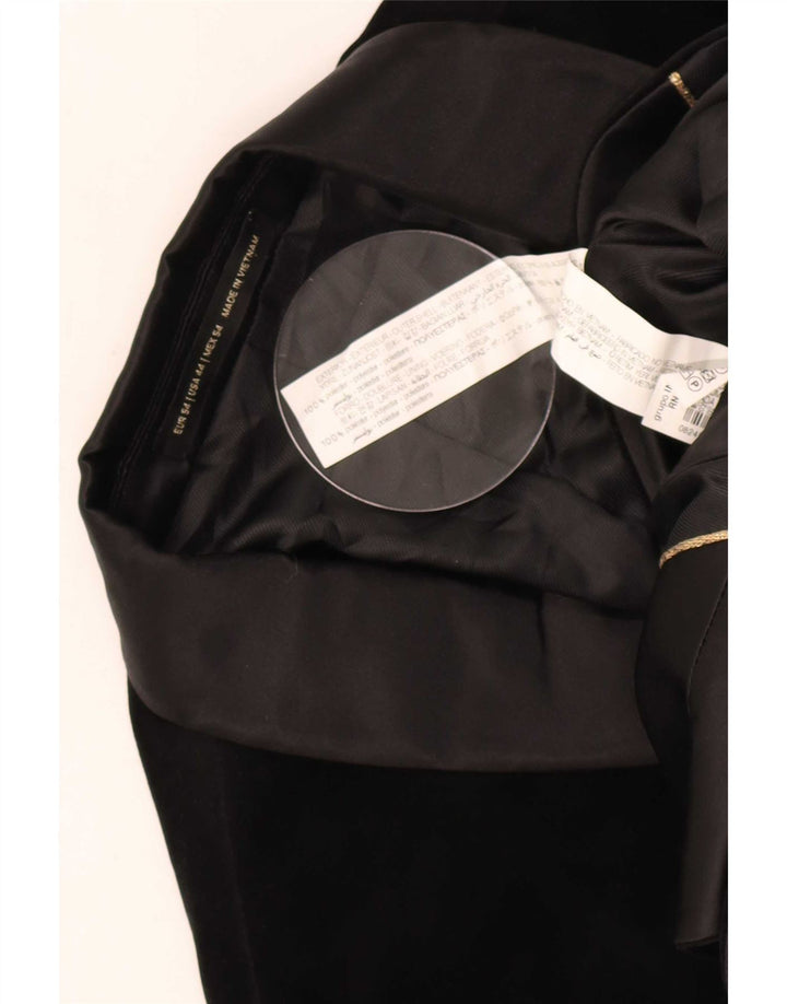 Zara muška jakna od velura s 1 gumbom EU 54 XL crni poliester