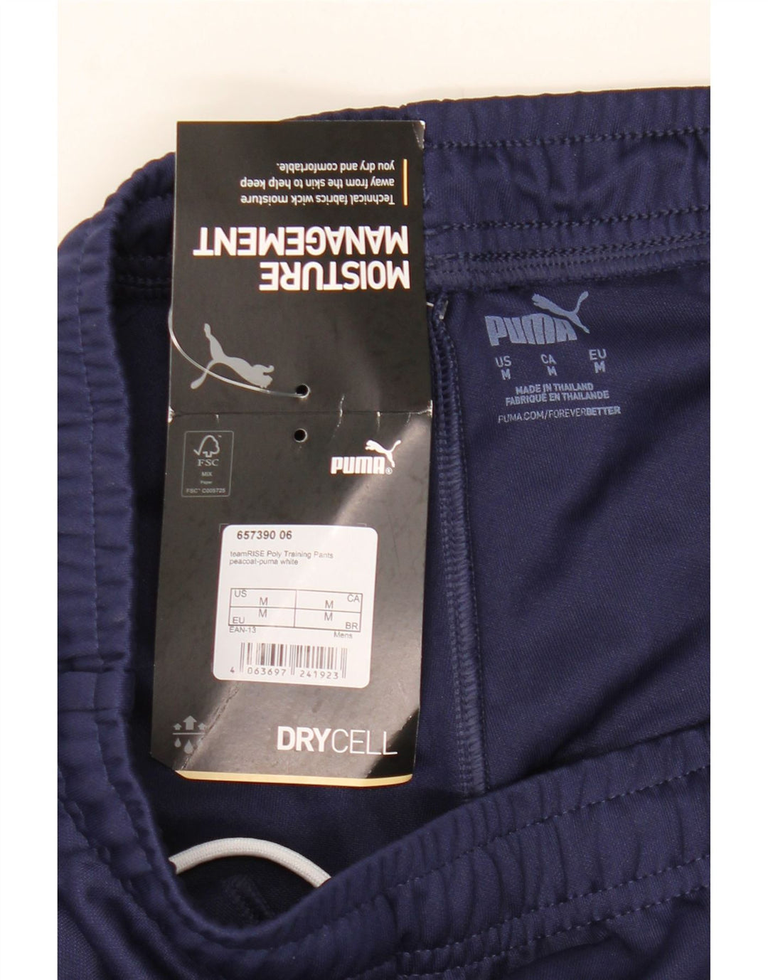 Puma muške trenirke Hlače Joggers Medium tamnoplavi poliester