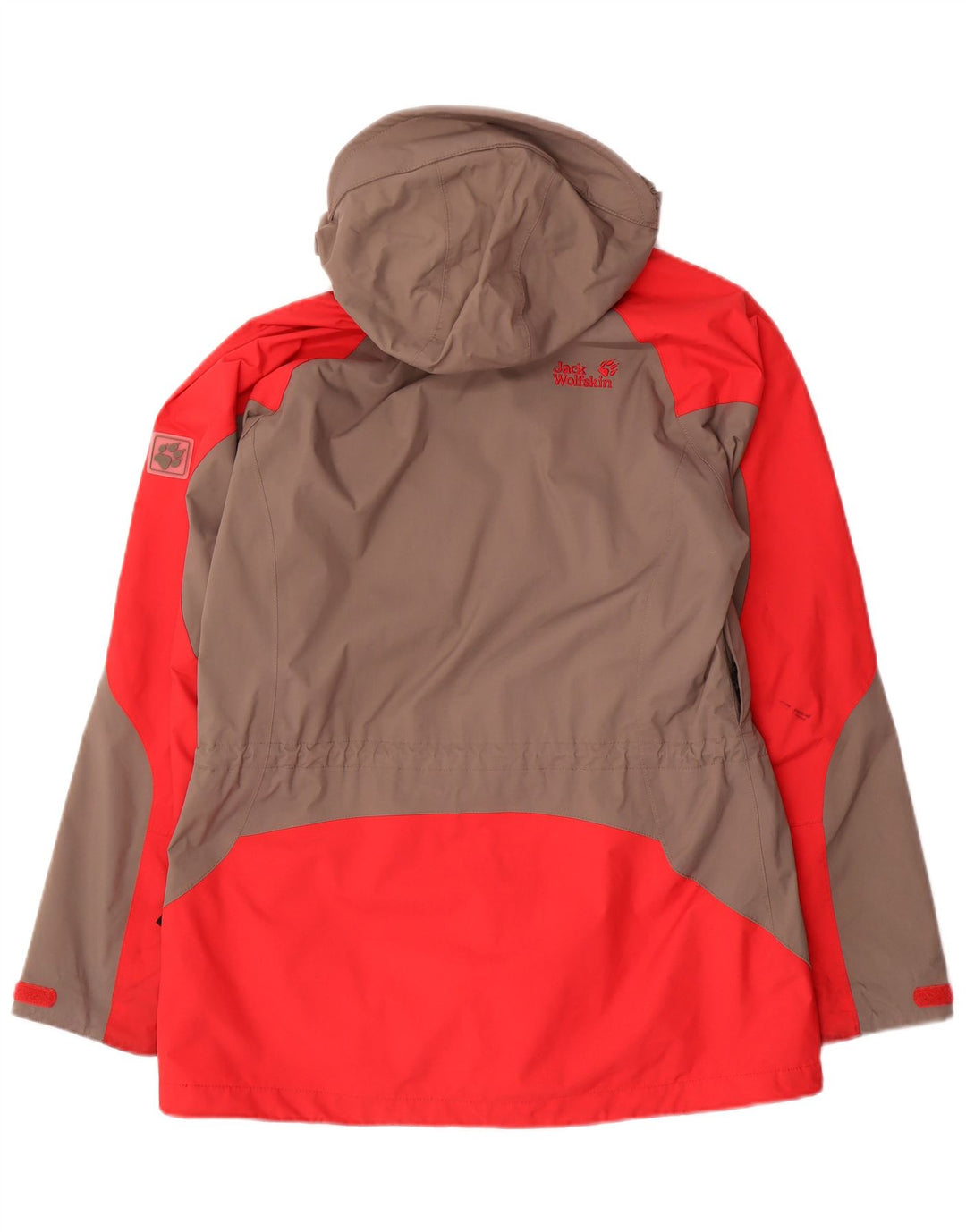 Jack Wolfskin ženska kišna jakna s kapuljačom UK 12/14 srednje siva boja