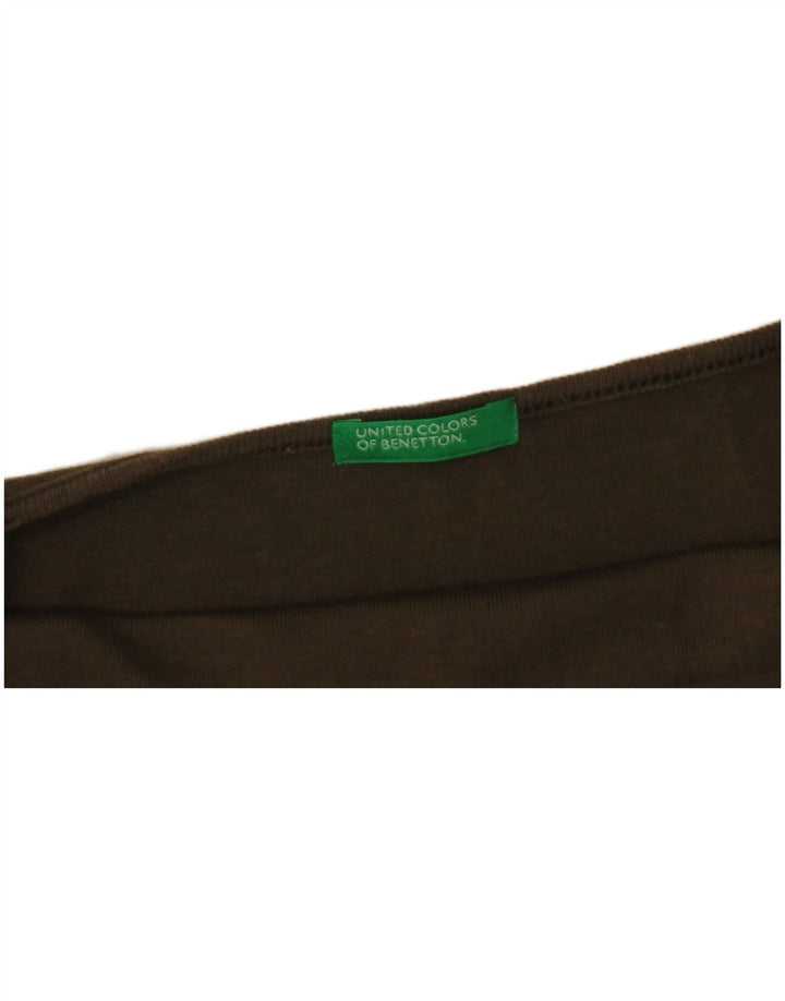 BENETTON Ženski kratki Cami Top UK 4 XS Kaki