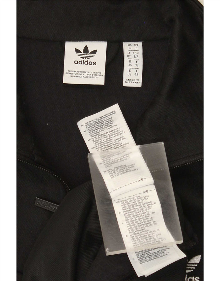 Adidas ženska trenirka gornja jakna UK 10 mala crna pamuk