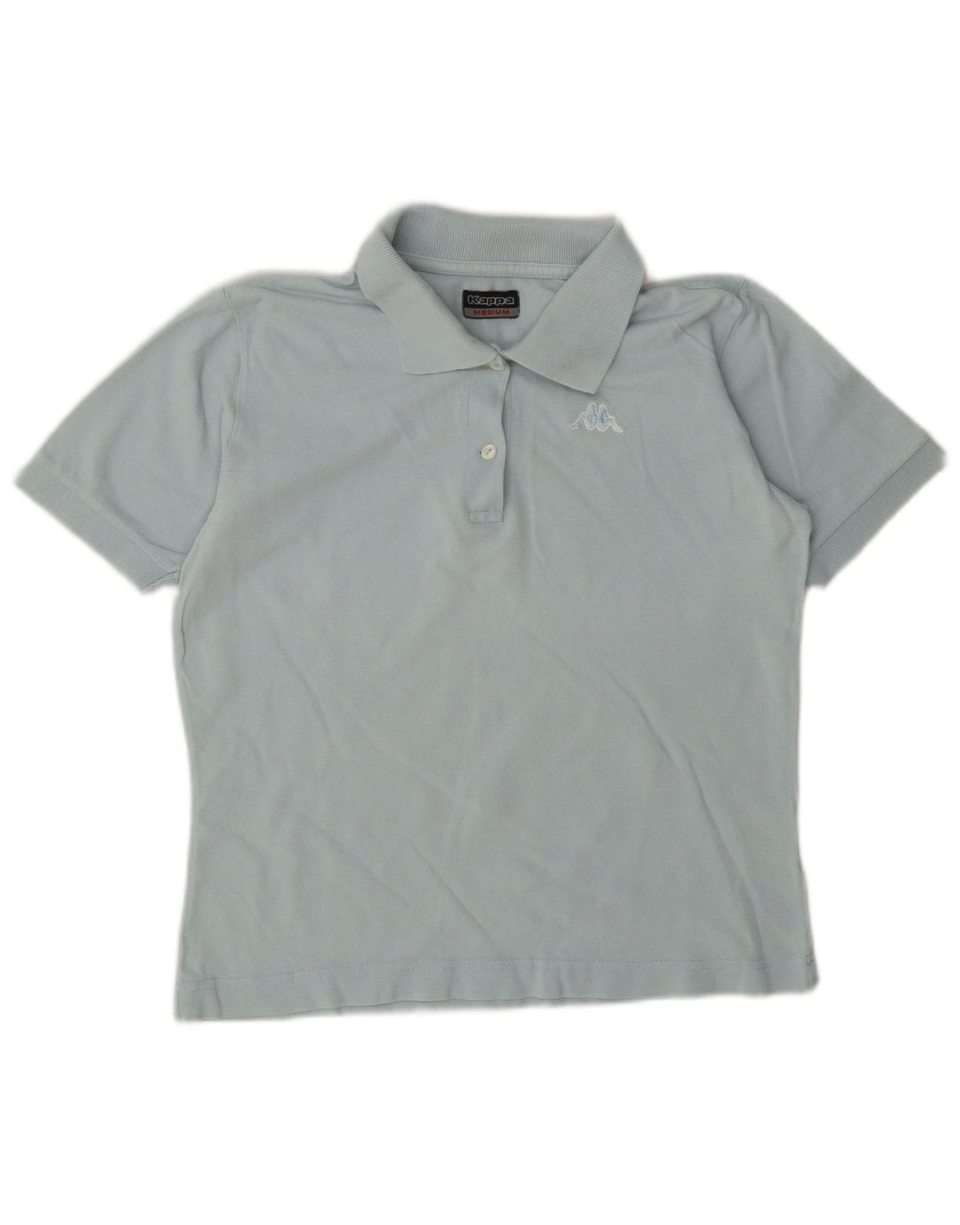 Kappa ženska polo majica UK 12 srednje plavi pamuk