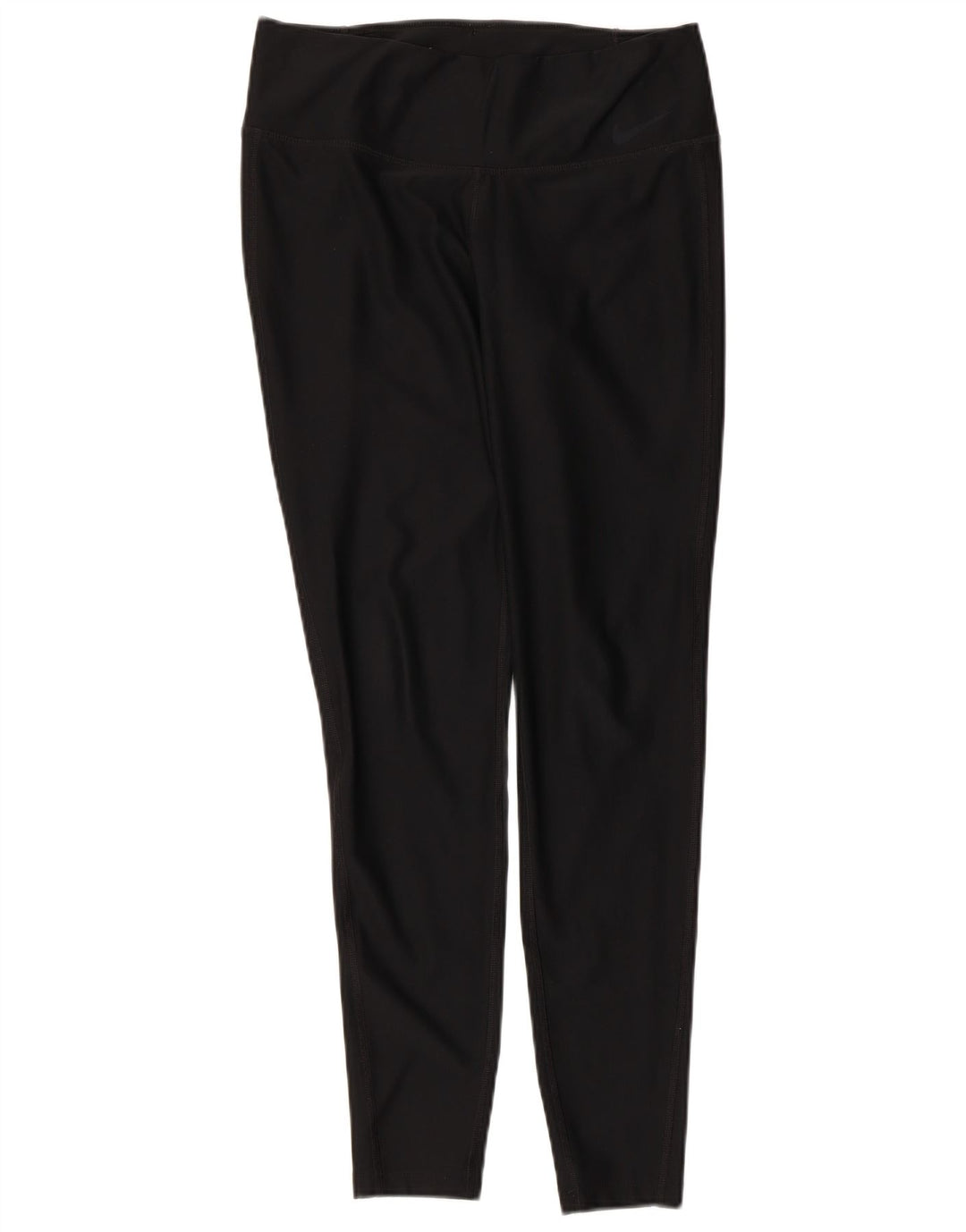 NIKE Ženske Dri Fit Leggings UK 14 Srednji crni poliester